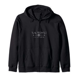 Aztec Goddess of Maguey - Tlaltecuhtli Zip Hoodie